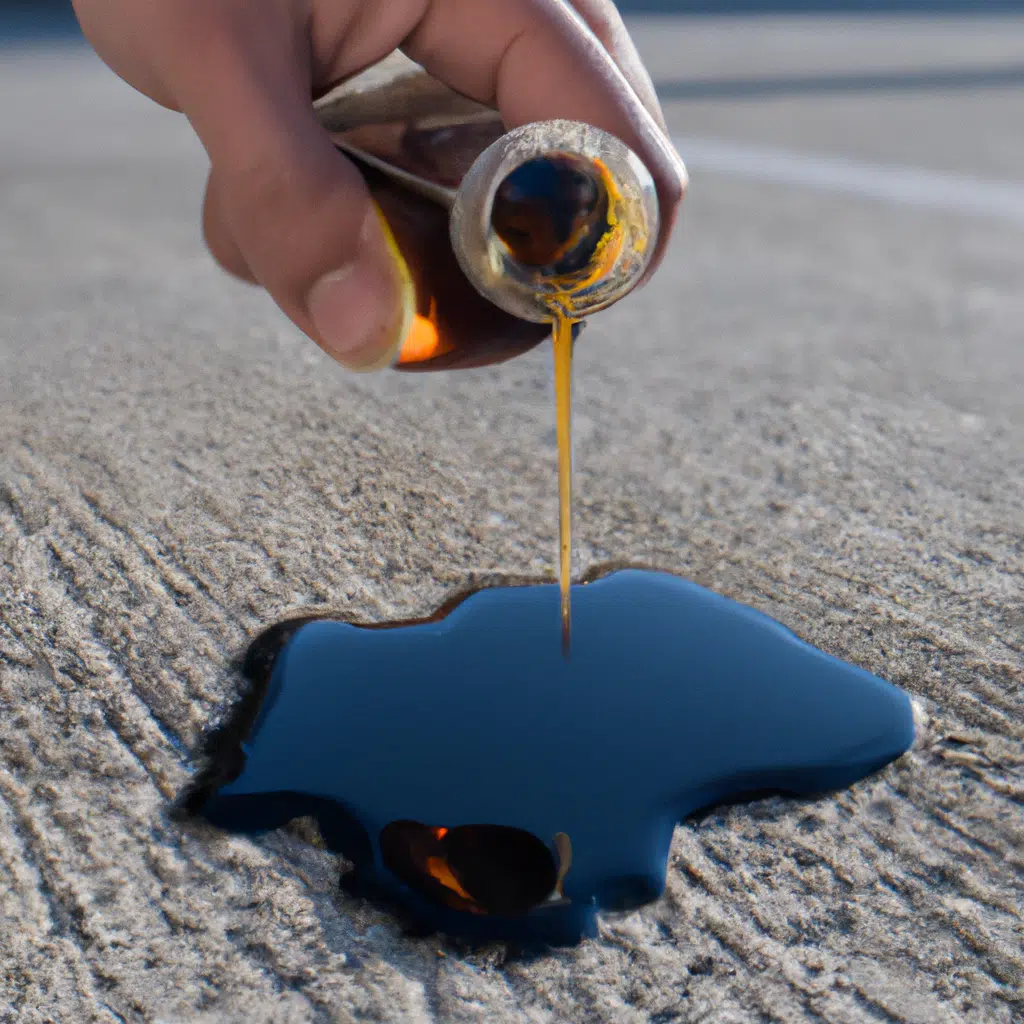 The Secret to Removing Stubborn Oil Stains from Your Driveway – Revealed!