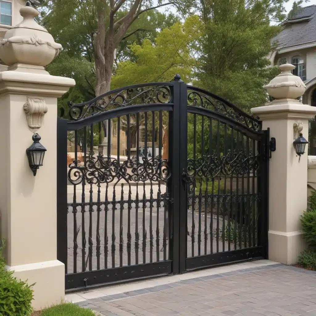 Add Curb Appeal With Ornamental Driveway Gates