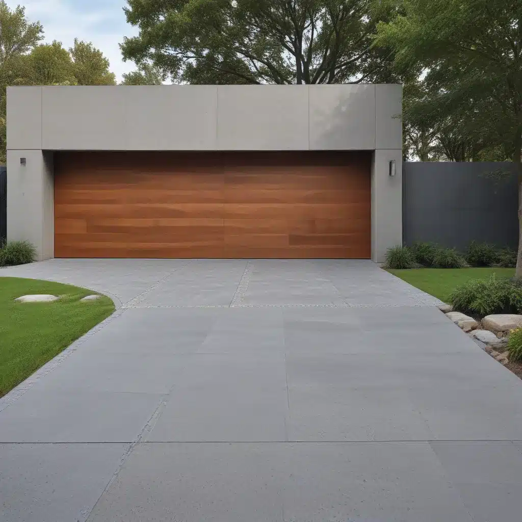 Daring Materials for the Modern Driveway