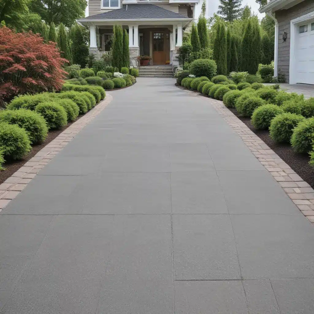 Driveway Landscaping: Plants and Hardscapes for Four-Season Beauty