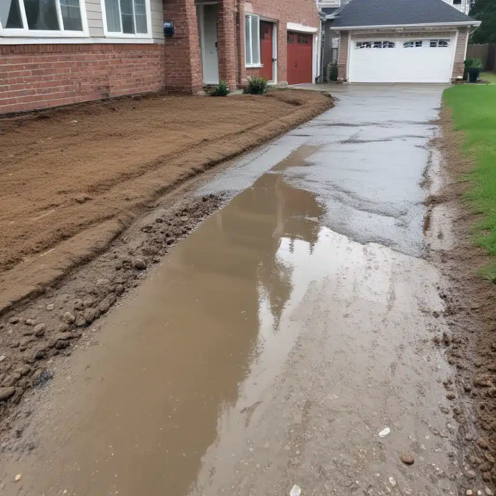 Driveway Pitch and Water Runoff