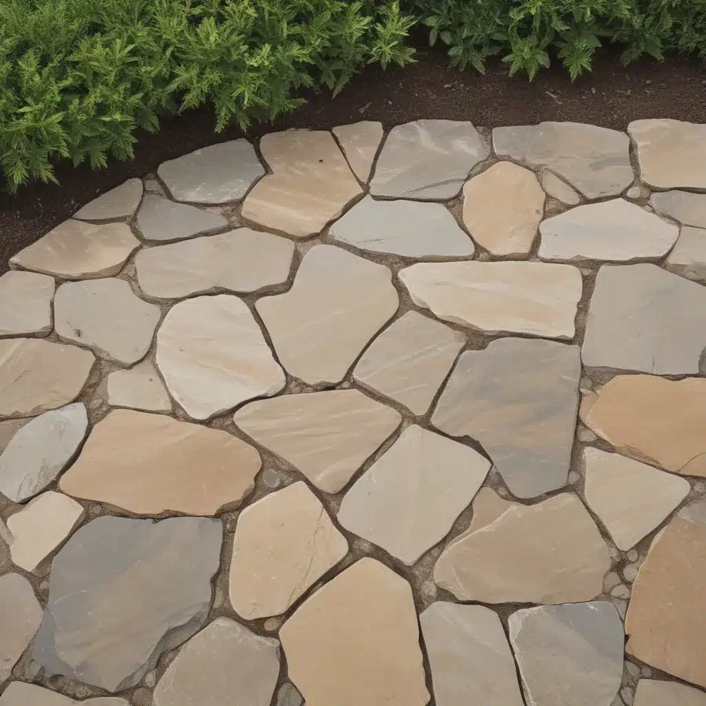 Enhance Natural Beauty With Organic-Shaped Flagstone