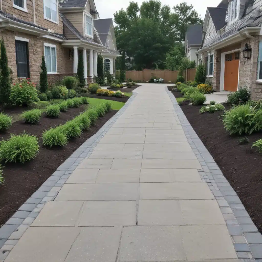 Integrating Driveways with Walkways and Landscaping