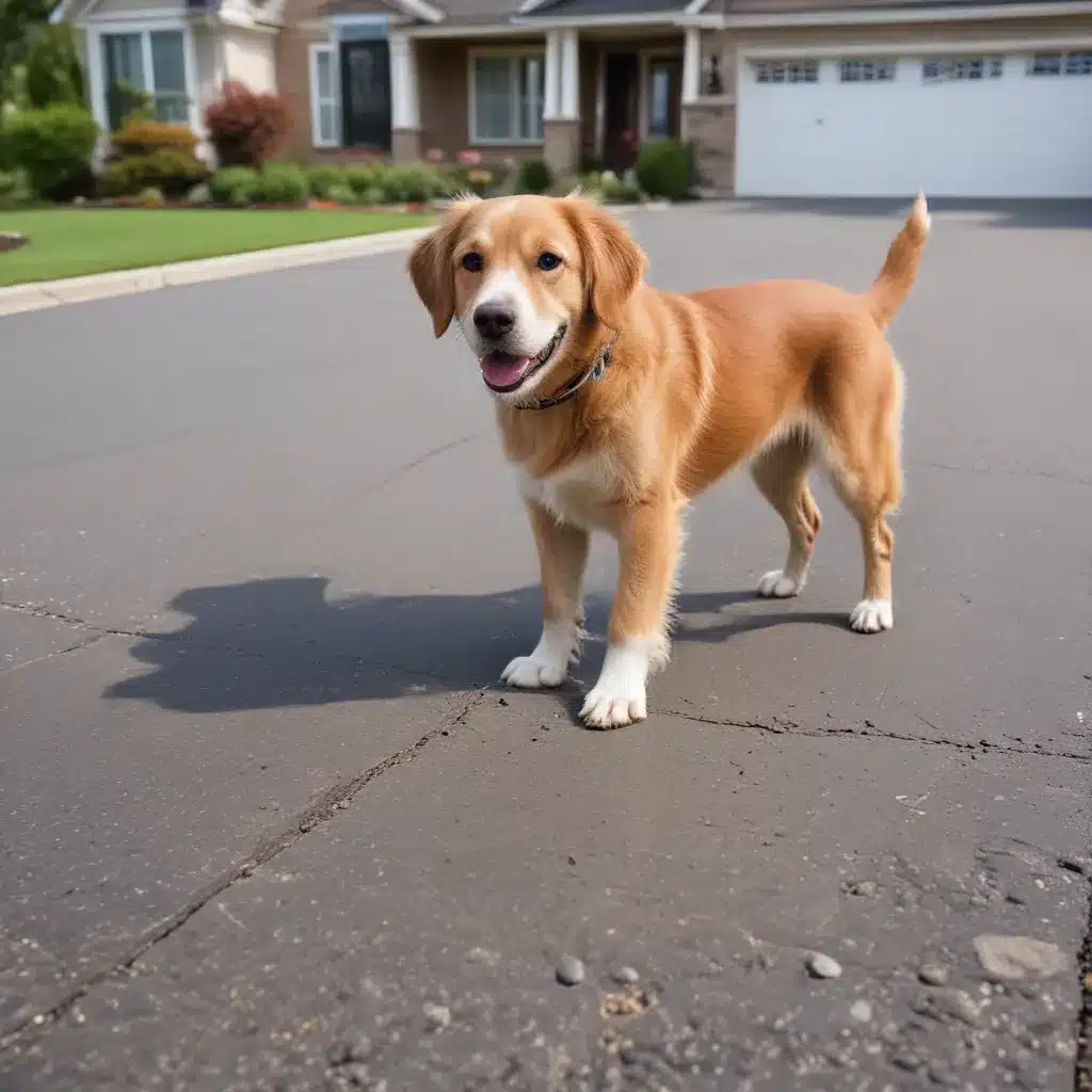 Keep Kids and Pets Safe by Repairing Driveway Damage