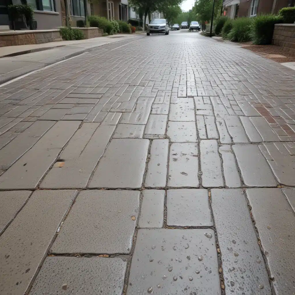 Permeable Pavement: Let the Rain Soak In