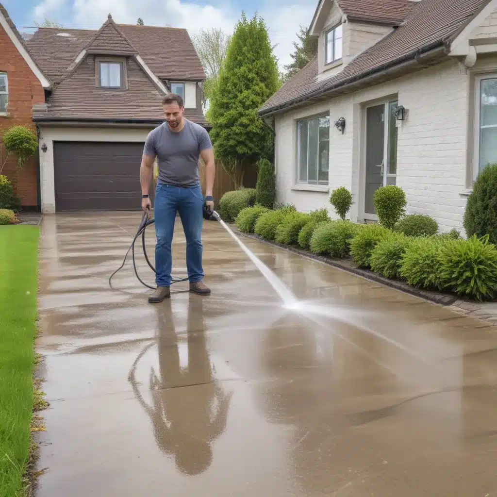 Power Washing Benefits for Driveways