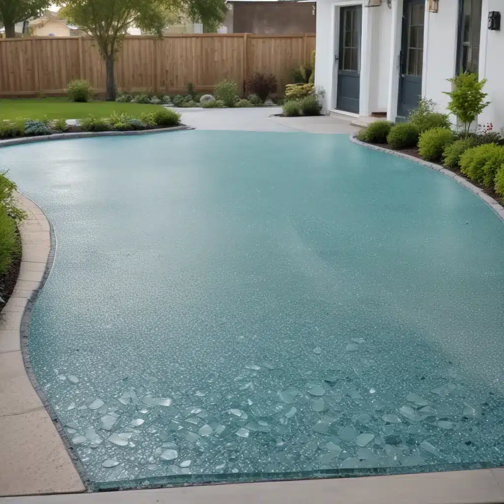 Reinvent Your Driveway With Trendy Materials Like Recycled Glass