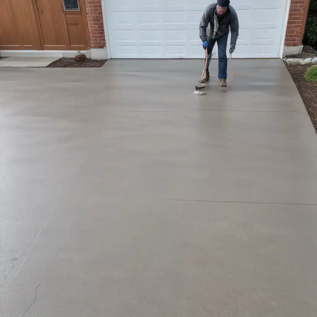 Sealing A Concrete Driveway Before Winter Sets In